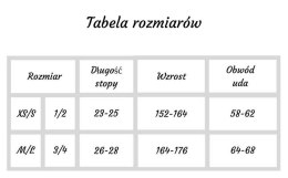 Bielizna- Kabarette/Rajstopy 153 CZARNE M/L