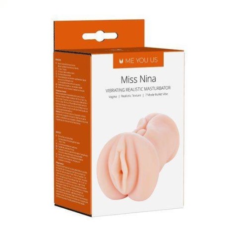 Masturbator- Me You Us Miss Nina Premium Vibrating Realistic Masturbator Flesh Masturbator- Me You Us Miss Nina Premium Vibrating Realistic Masturbator Flesh