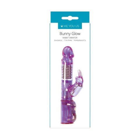 Me You Us Bunny Glow Rabbit Vibrator Purple Me You Us Bunny Glow Rabbit Vibrator Purple