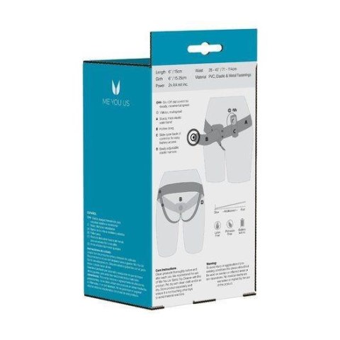Proteza-The Extender Hollow Vibrating Strap-On Kinx Proteza-The Extender Hollow Vibrating Strap-On Kinx