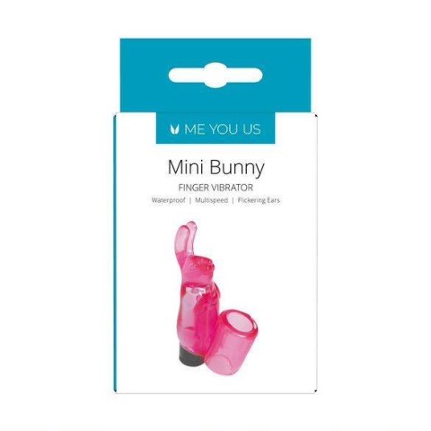 Wibrator- Me You Us Mini Bunny Finger Vibrator Pink Wibrator- Me You Us Mini Bunny Finger Vibrator Pink