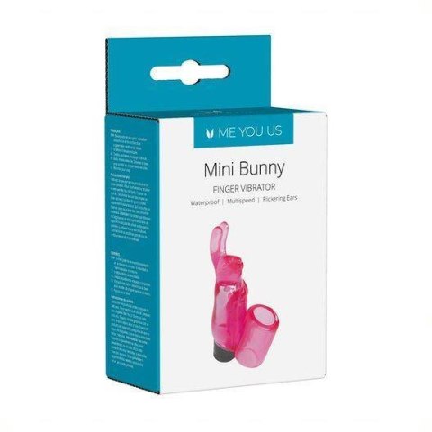 Wibrator- Me You Us Mini Bunny Finger Vibrator Pink Wibrator- Me You Us Mini Bunny Finger Vibrator Pink