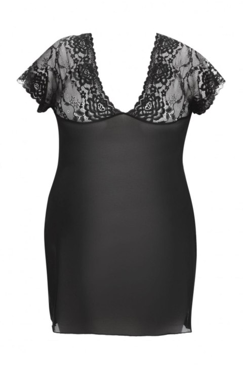 Marina black chemise L+ ( czarna halka ) Marina black chemise L+ ( czarna halka )