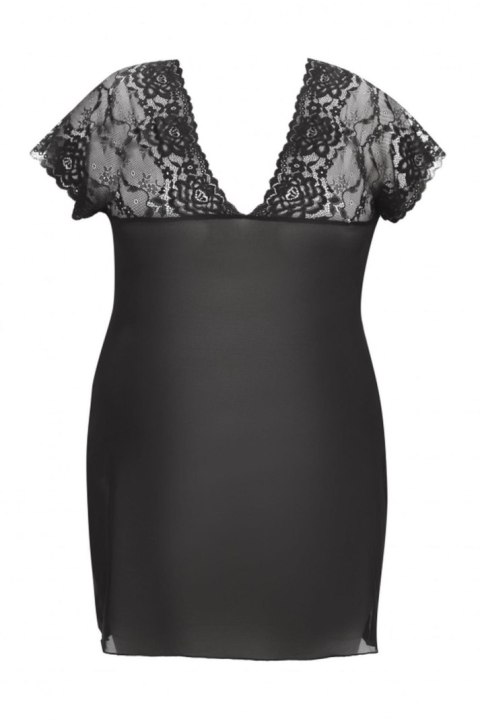 Marina black chemise L+ ( czarna halka ) Marina black chemise L+ ( czarna halka )