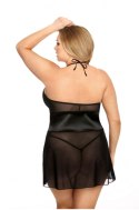 Stefi black chemise XL+ ( czarna halka ) Stefi black chemise XL+ ( czarna halka )