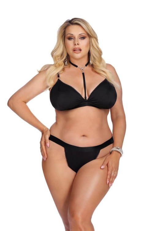 LAURA SET XXL+ (komplet biustonosz+stringi/set bra+thongs) LAURA SET XXL+ (komplet biustonosz+stringi/set bra+thongs)