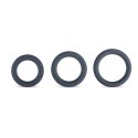 3-Piece Cock Ring Set - Grey 3-Piece Cock Ring Set - Grey
