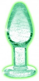 Glow in the dark glass anal plug Glow in the dark glass anal plug