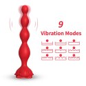 Rosestick Red, 9 vibration functions Rosestick Red, 9 vibration functions