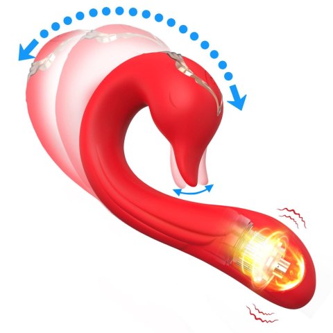 Swan Red, 9 vibration functions Swan Red, 9 vibration functions