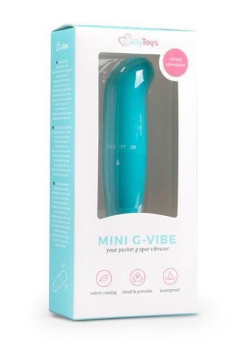 Wibrator-Mini G-Spot Vibrator - Turquoise Wibrator-Mini G-Spot Vibrator - Turquoise