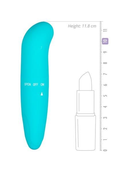 Wibrator-Mini G-Spot Vibrator - Turquoise Wibrator-Mini G-Spot Vibrator - Turquoise