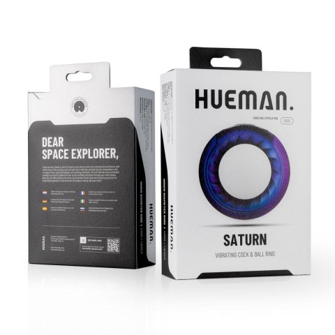 Hueman - Saturn Vibrating Cock/Ball Hueman - Saturn Vibrating Cock/Ball