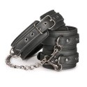 Kajdanki-Leather Collar With Anklecuff Kajdanki-Leather Collar With Anklecuff