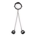 Kajdanki-Leather Collar With Anklecuff Kajdanki-Leather Collar With Anklecuff