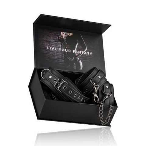 Kajdanki-Leather Collar With Anklecuff Kajdanki-Leather Collar With Anklecuff