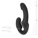 No-Parts - Morgan Strapless Strap-On Dildo - 22 cm - Black No-Parts - Morgan Strapless Strap-On Dildo - 22 cm - Black