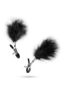 Stymulator-Adjustable Nipple Clamps With Feathers Stymulator-Adjustable Nipple Clamps With Feathers