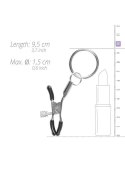 Stymulator-Metal Nipple Clamps With Ring Stymulator-Metal Nipple Clamps With Ring