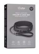 Wiązania-Fetish collar with leash Wiązania-Fetish collar with leash