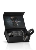 Wiązania-Fetish collar with leash Wiązania-Fetish collar with leash