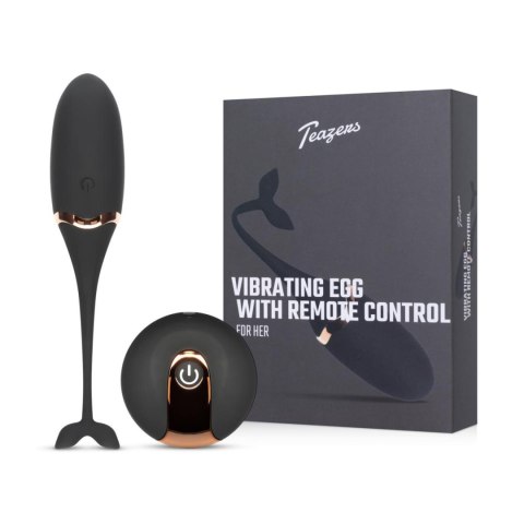 Luxurious Vibrating Egg w/ Remote Control - Black Luxurious Vibrating Egg w/ Remote Control - Black