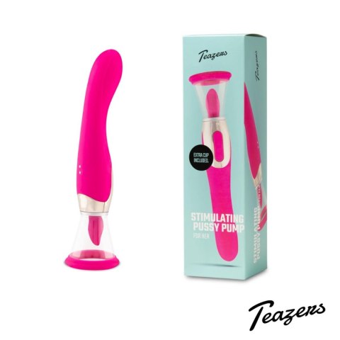 Pleasure Pump With G-Spot Vibrator - Pink Pleasure Pump With G-Spot Vibrator - Pink