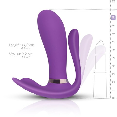 Remote wearable vibrator PURPLE Remote wearable vibrator PURPLE