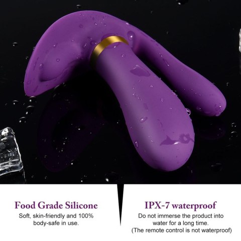 Remote wearable vibrator PURPLE Remote wearable vibrator PURPLE