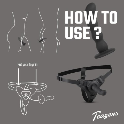 Teazers Silicone Strap-On Teazers Silicone Strap-On