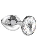Enlarged Anal Plug Diamond Clear Sparkle XL Enlarged Anal Plug Diamond Clear Sparkle XL