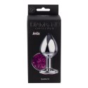 Enlarged Anal Plug Diamond Purple Sparkle XL Enlarged Anal Plug Diamond Purple Sparkle XL