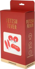 Fetish Fever - Bondage Set - 4 pieces - Red Fetish Fever - Bondage Set - 4 pieces - Red