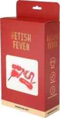 Fetish Fever - Bondage Set - 5 pieces - Red Fetish Fever - Bondage Set - 5 pieces - Red