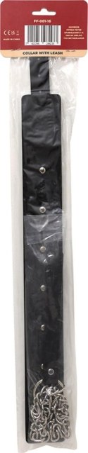 Fetish Fever - Collar with leash - Black Fetish Fever - Collar with leash - Black