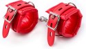 Fetish Fever - Cuffs with chain - Red Fetish Fever - Cuffs with chain - Red