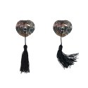 Pasties Burlesque Gipsy Silver Pasties Burlesque Gipsy Silver
