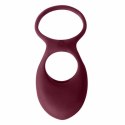 Pierścień- Vibrating Double Cockring Daydream Wine Red Pierścień- Vibrating Double Cockring Daydream Wine Red
