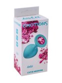 Plug-Anal Plug Emotions Cutie Medium Turquoise Pink crystal Plug-Anal Plug Emotions Cutie Medium Turquoise Pink crystal
