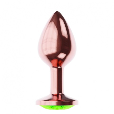 Plug-Butt Plug Diamond Emerald Shine S Rose Gold Plug-Butt Plug Diamond Emerald Shine S Rose Gold