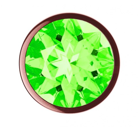 Plug-Butt Plug Diamond Emerald Shine S Rose Gold Plug-Butt Plug Diamond Emerald Shine S Rose Gold