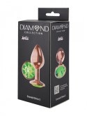 Plug-Butt Plug Diamond Emerald Shine S Rose Gold Plug-Butt Plug Diamond Emerald Shine S Rose Gold