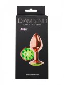 Plug-Butt Plug Diamond Emerald Shine S Rose Gold Plug-Butt Plug Diamond Emerald Shine S Rose Gold
