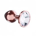 Plug-Butt Plug Diamond Moonstone Shine L Rose Gold Plug-Butt Plug Diamond Moonstone Shine L Rose Gold