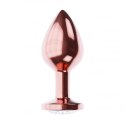 Plug-Butt Plug Diamond Moonstone Shine L Rose Gold Plug-Butt Plug Diamond Moonstone Shine L Rose Gold