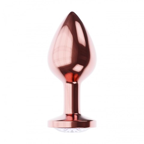 Plug-Butt Plug Diamond Moonstone Shine L Rose Gold Plug-Butt Plug Diamond Moonstone Shine L Rose Gold
