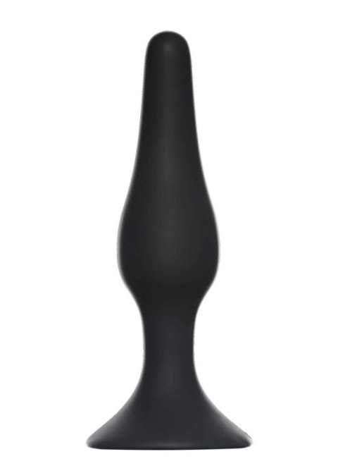 Plug-Slim Anal Plug Medium Black Plug-Slim Anal Plug Medium Black
