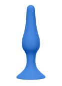 Plug-Slim Anal Plug Medium Blue Plug-Slim Anal Plug Medium Blue