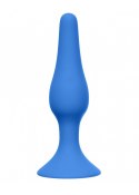 Plug-Slim Anal Plug Small Blue Plug-Slim Anal Plug Small Blue