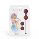 Vaginal balls set Love Story Diva Wine Red Vaginal balls set Love Story Diva Wine Red